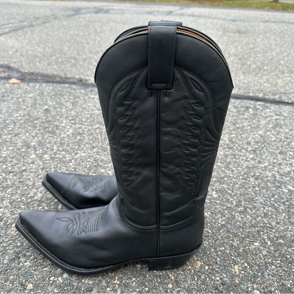 Sandra Men’s Cuervo Western Boots W/ Pointer Toe Size 11 Barely Used - Picture 4 of 12